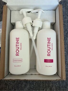 Routine Wellness Anti-Thinning Shampoo & Conditioner - Rose Hips - New in box!